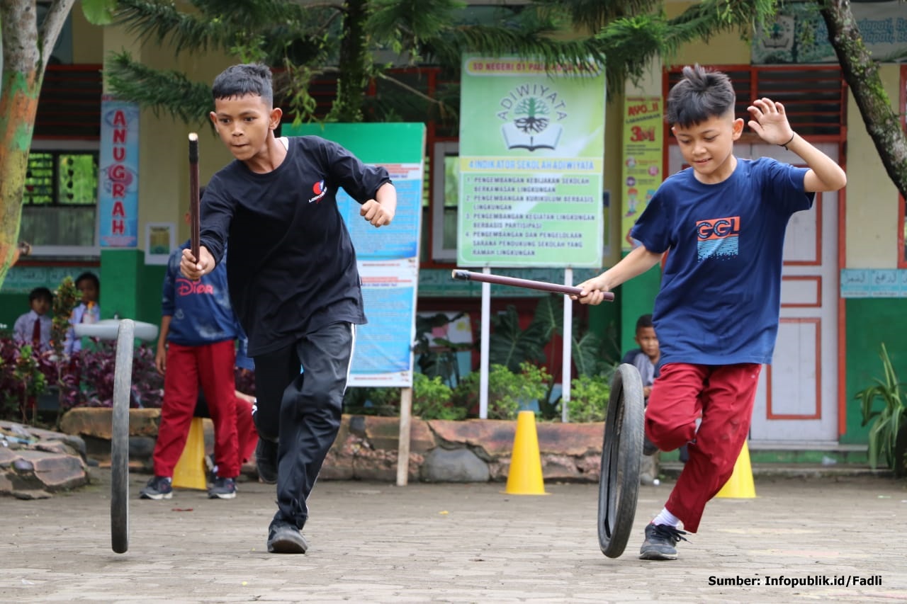 anakbisa, permainan tradisional, golong-golong,