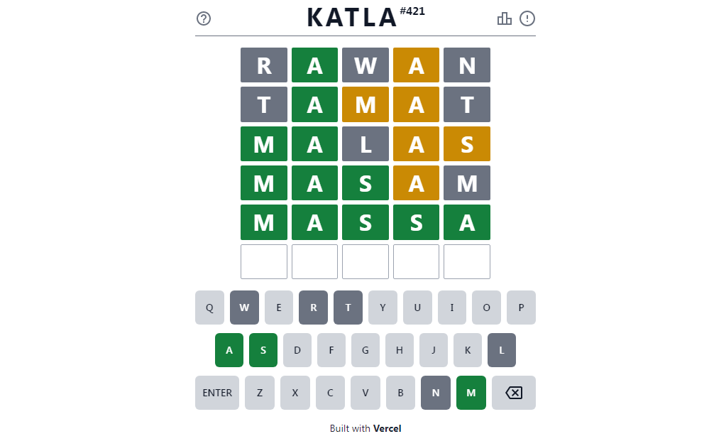 anakbisa, boardgame, katla